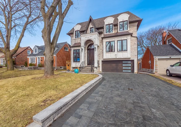 Bevdale Road: Full front exterior with garage and paved driveway
